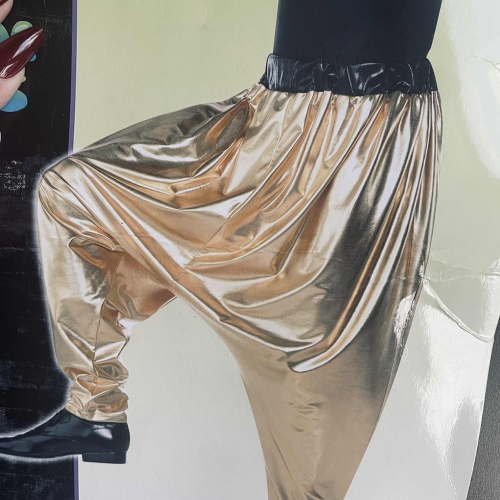 Halloween Gold Genie Harem pants unisex one size
